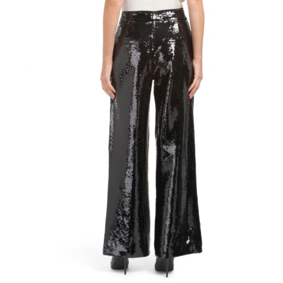 Elie Tahari Eclipse Navy Sequin Pant - Picture 13 of 16